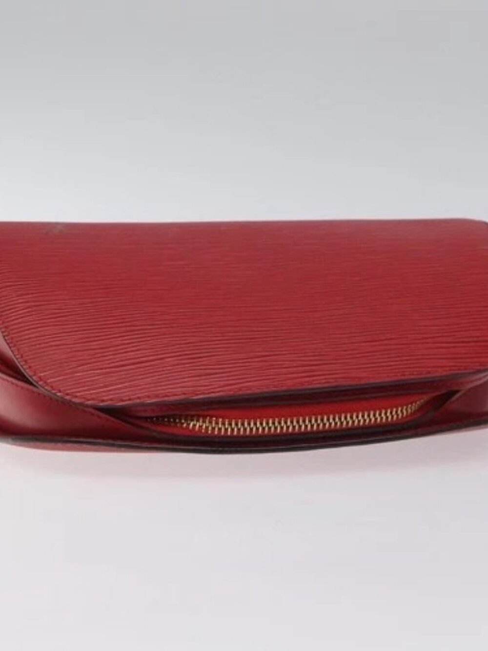 LOUIS VUITTON Epi Dauphine MM Pouch Red M48457 LV Auth th5640 - Picture 5 of 16